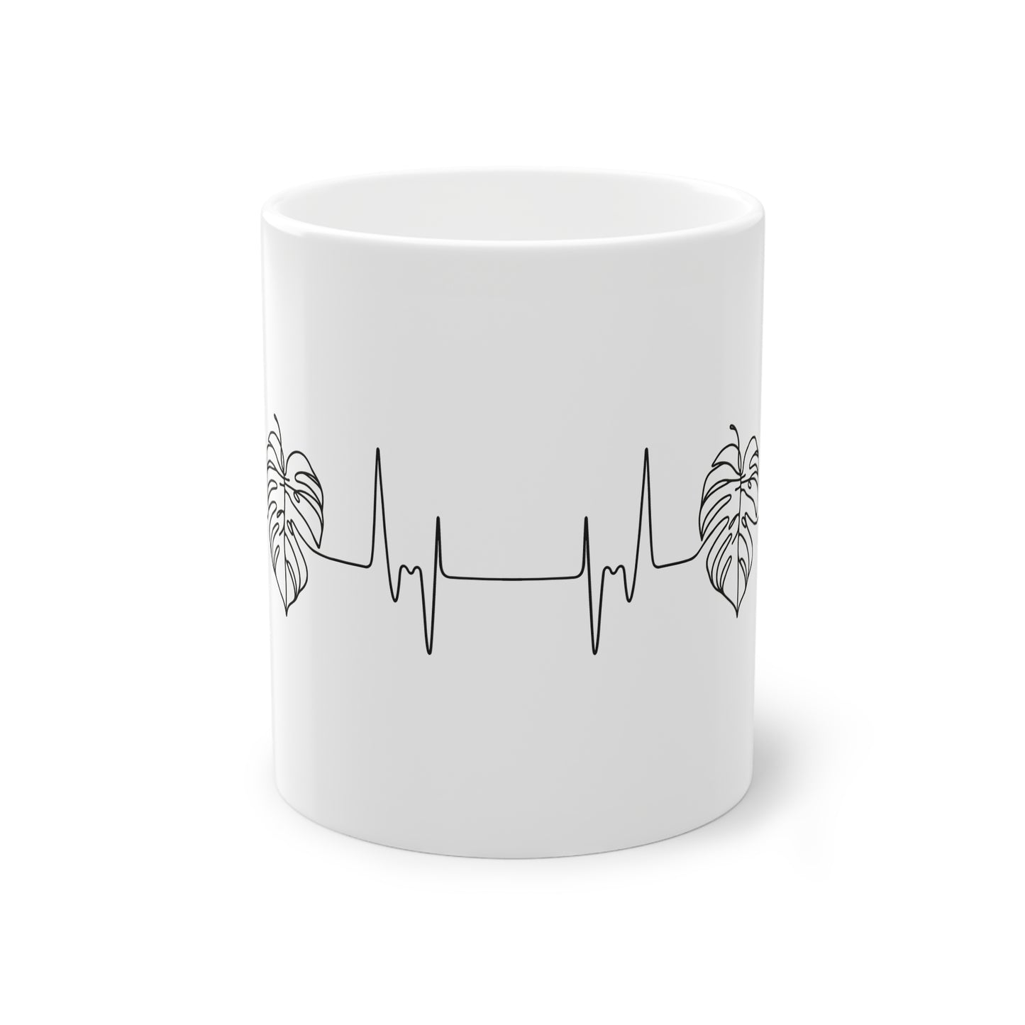 EU - "The Monstera Heartbeat" | Coffee Cup