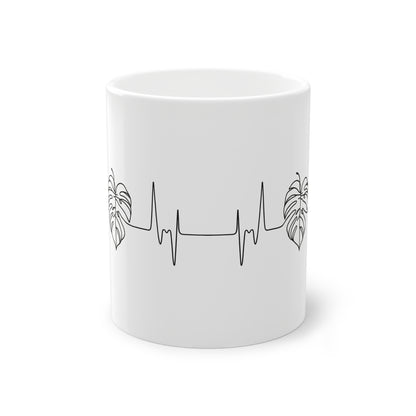 EU - "The Monstera Heartbeat" | Coffee Cup