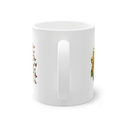 EU - Sunflower Butterflies | Coffee Cup