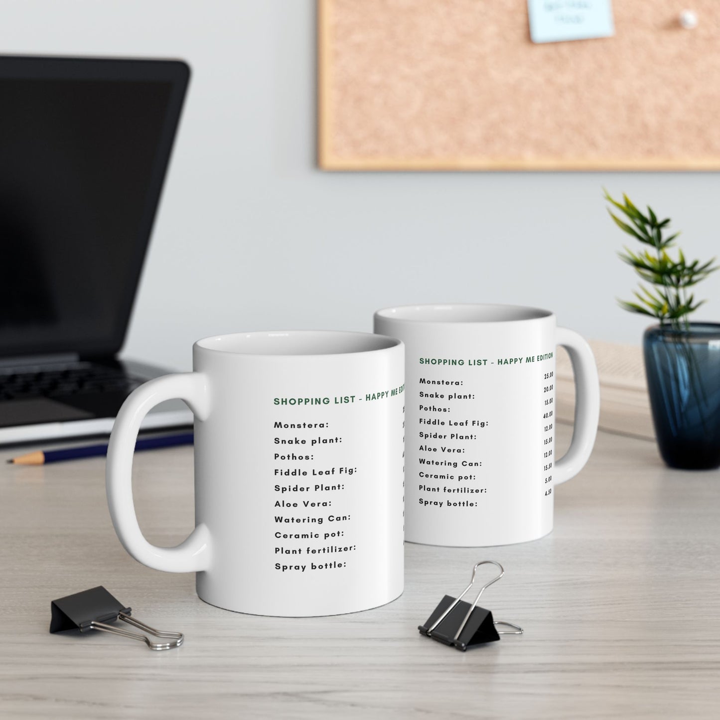 "Plant Shopping List" | Coffee Mug