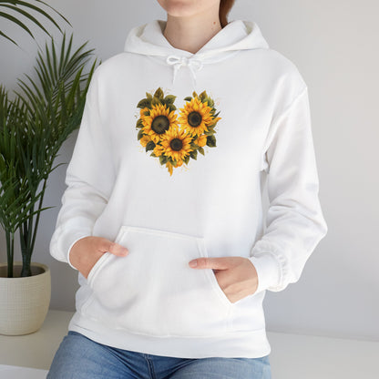 EU - "The Heart of Sunflowers" | unisex Hoodie