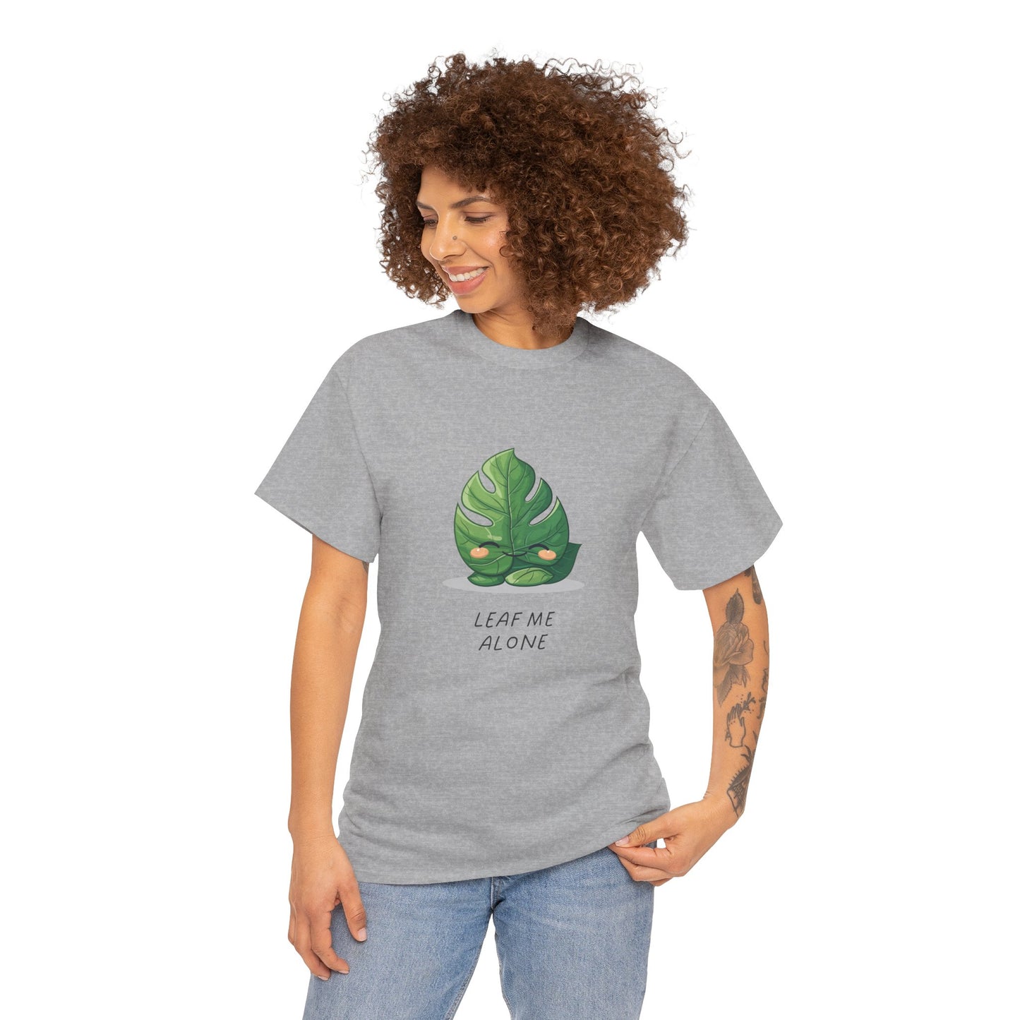 EU - "Leaf me alone" Shirt - Monstera Version | unisex T-Shirt