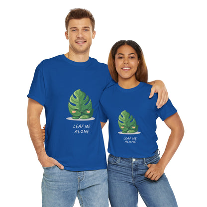 EU - "Leaf me alone" Shirt - Monstera Version | unisex T-Shirt