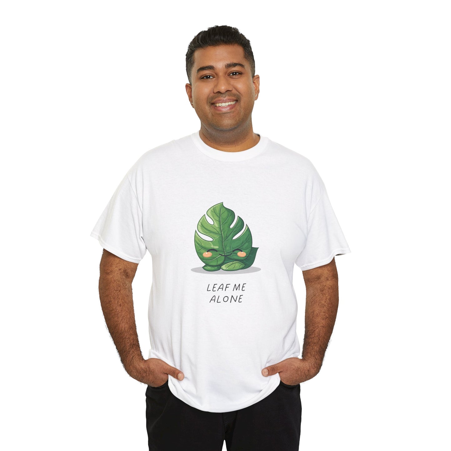EU - "Leaf me alone" Shirt - Monstera Version | unisex T-Shirt