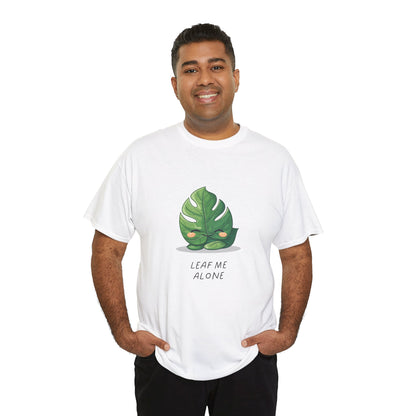 EU - "Leaf me alone" Shirt - Monstera Version | unisex T-Shirt