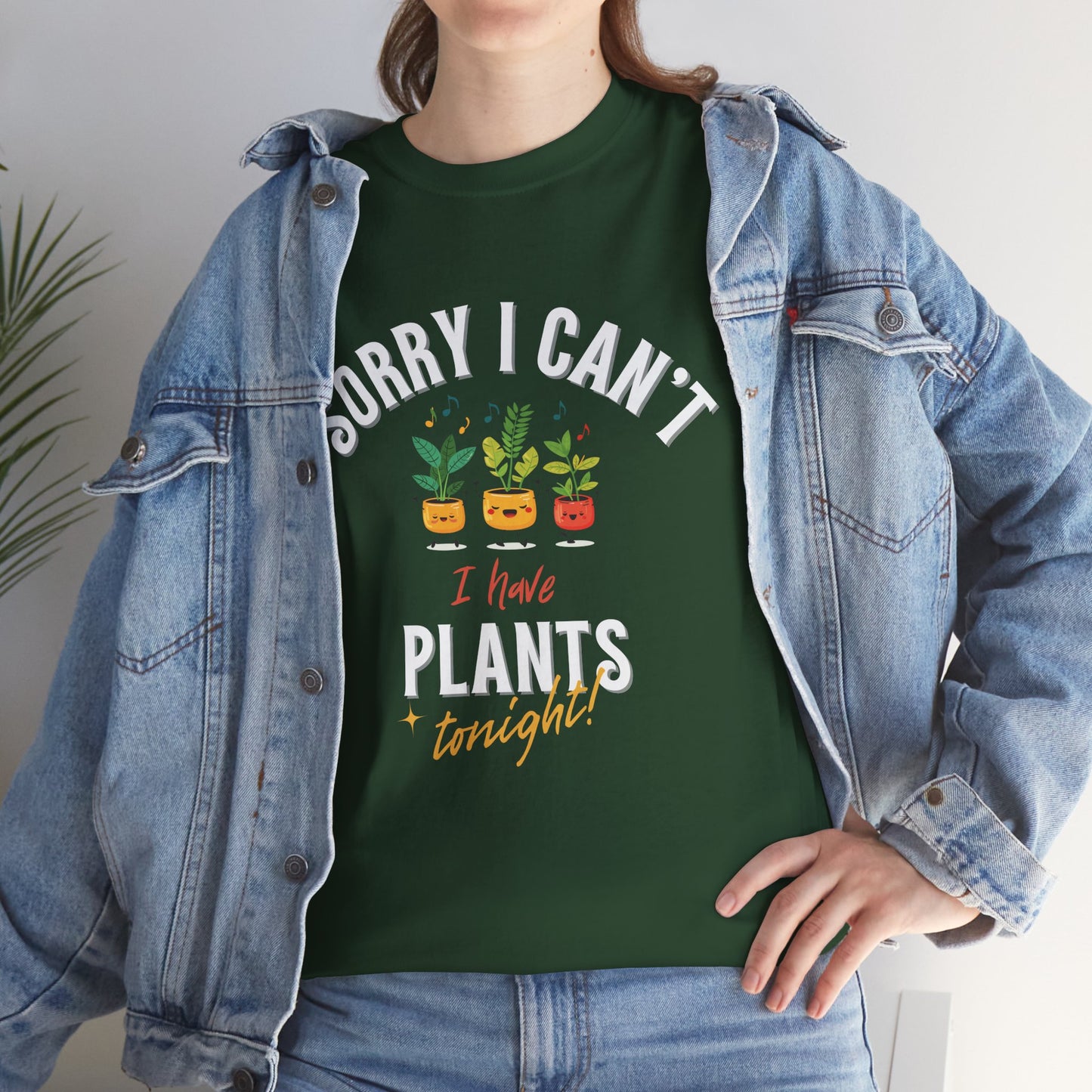 EU - "Sorry I Can't, I Have Plants Tonight" | unisex T-Shirt