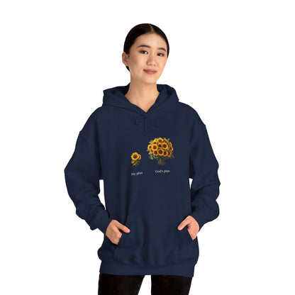 EU - "My plan vs. God's plan" Sunflowers | unisex Hoodie