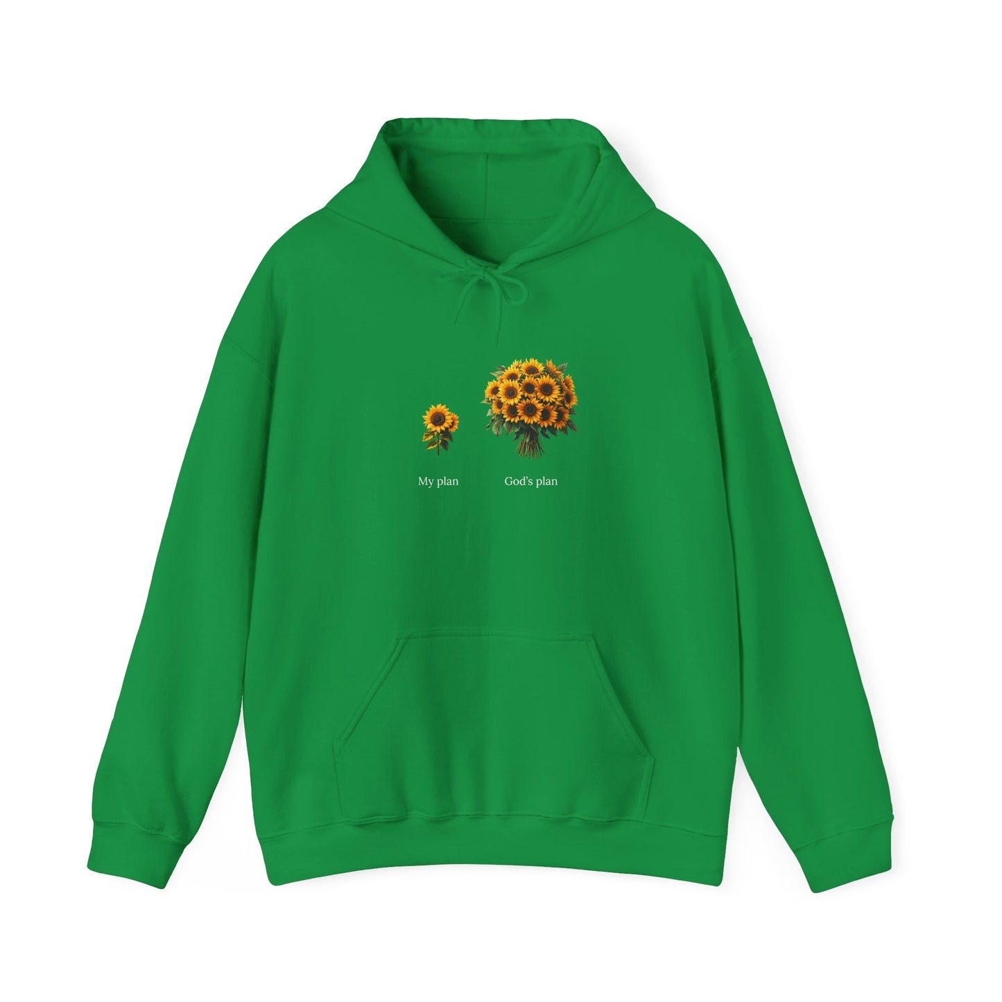 EU - "My plan vs. God's plan" Sunflowers | unisex Hoodie