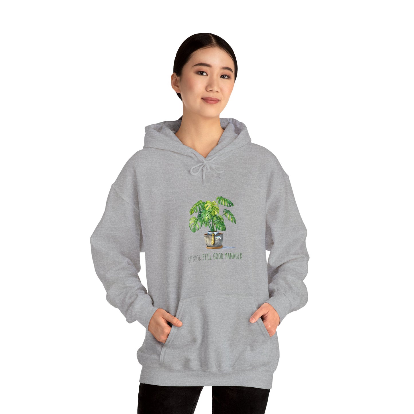 "The Senior Feel Good Manager" | unisex Hoodie