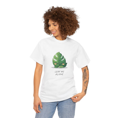 EU - "Leaf me alone" Shirt - Monstera Version | unisex T-Shirt