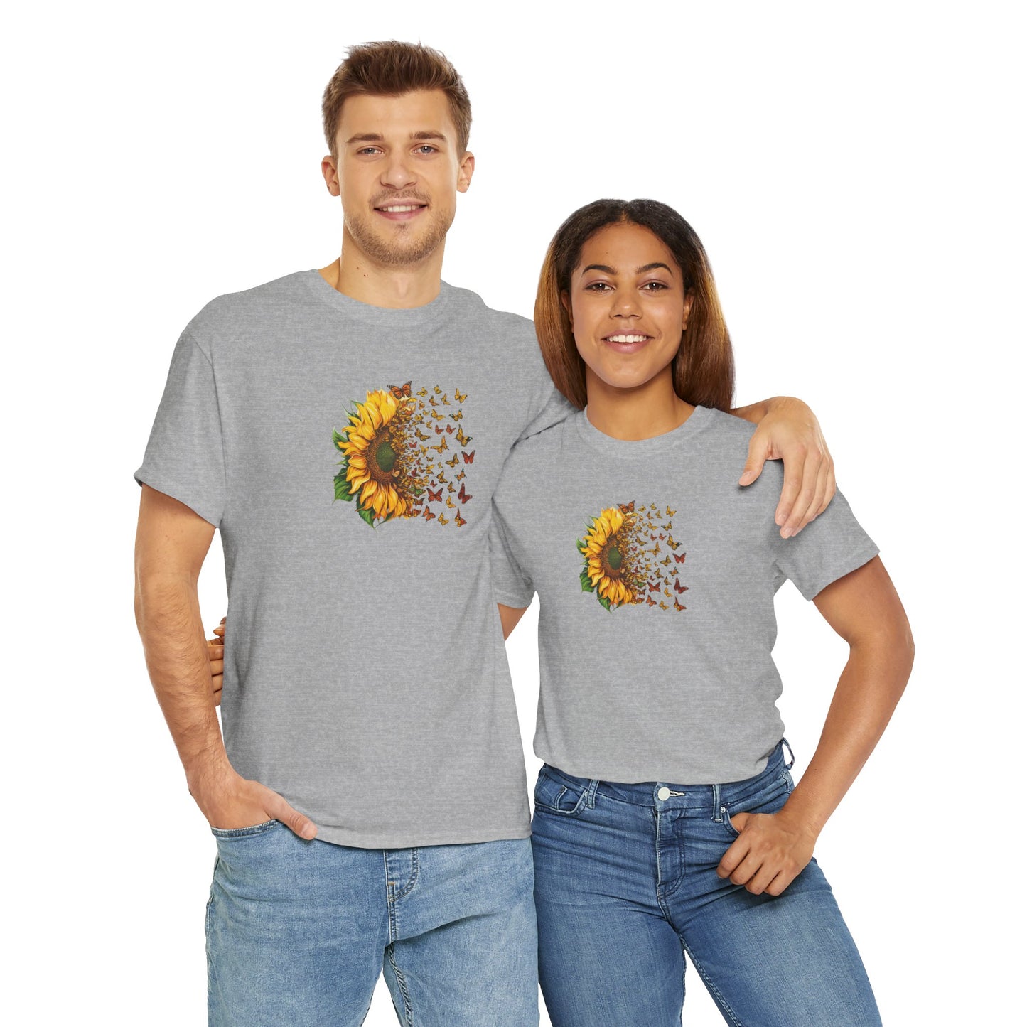 EU - Sunflower Butterflies | unisex T-Shirt