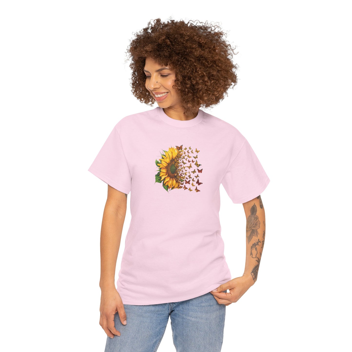 EU - Sunflower Butterflies | unisex T-Shirt