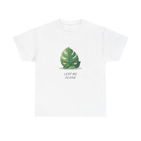 EU - "Leaf me alone" Shirt - Monstera Version | unisex T-Shirt