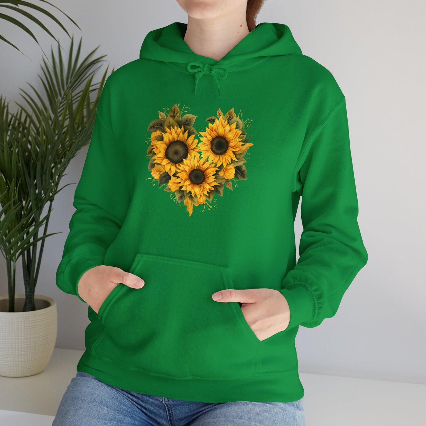 "The Heart of Sunflowers" | unisex Hoodie