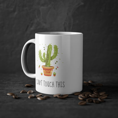 EU - "Can't Touch This" Dancing Cactus Coffee Cup