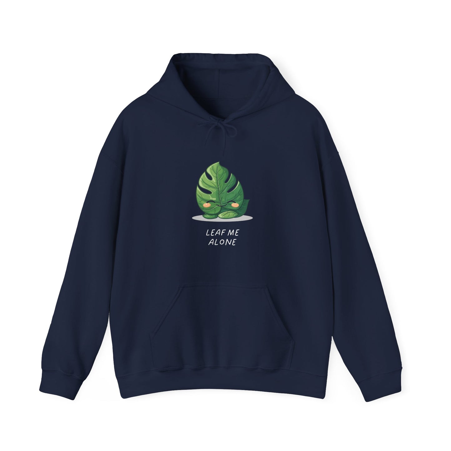 "Leaf me alone" Hoodie - Monstera Version | unisex Hoodie