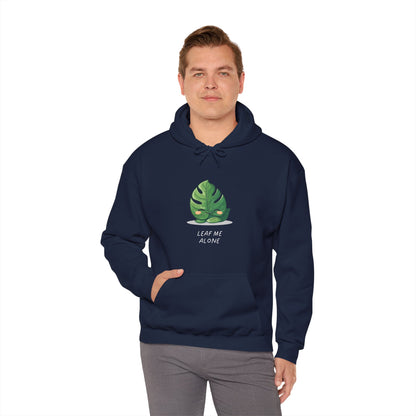 "Leaf me alone" Hoodie - Monstera Version | unisex Hoodie