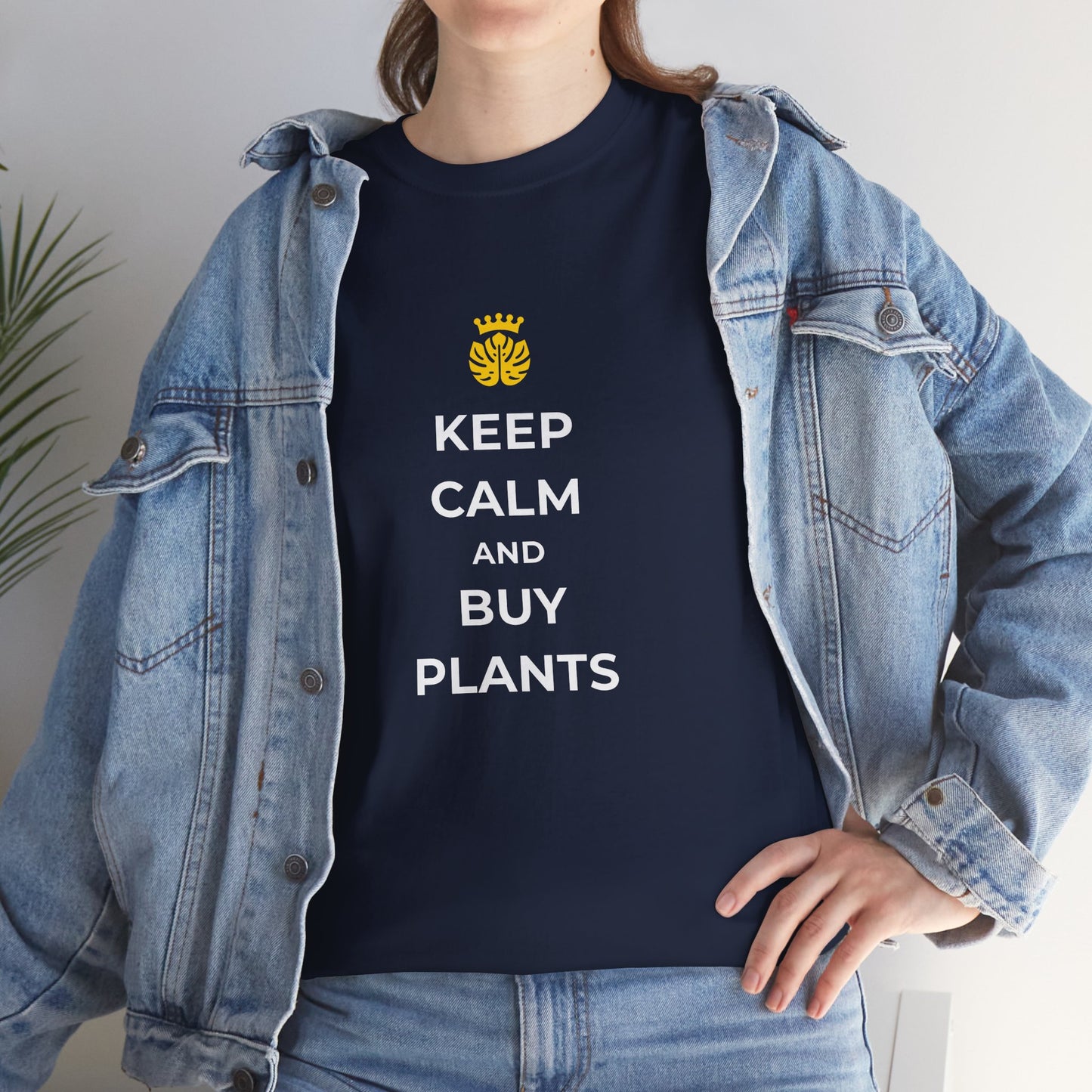 EU - "Keep calm and buy plants" | unisex T-Shirt
