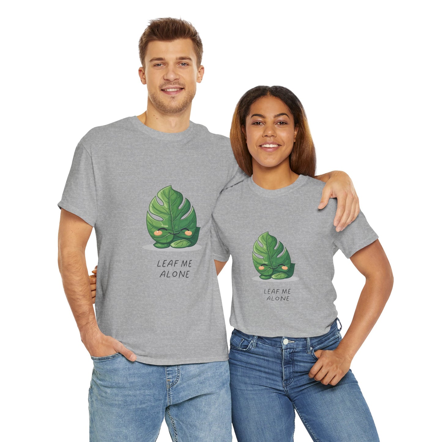 "Leaf me alone" Shirt - Monstera Version | unisex Shirt