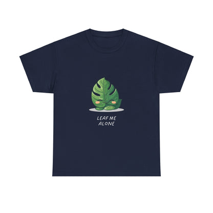 EU - "Leaf me alone" Shirt - Monstera Version | unisex T-Shirt