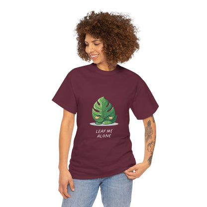 EU - "Leaf me alone" Shirt - Monstera Version | unisex T-Shirt