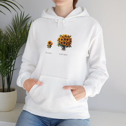 EU - "My plan vs. God's plan" Sunflowers | unisex Hoodie