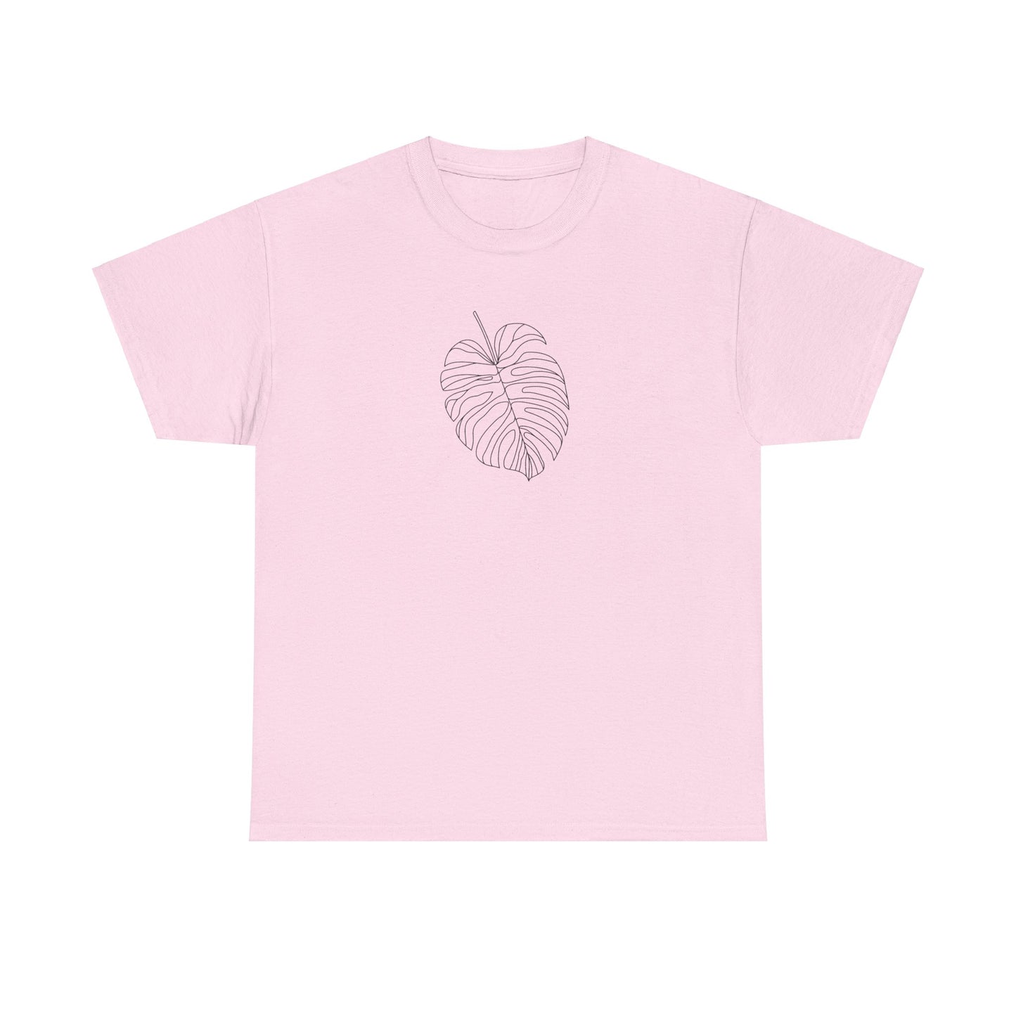 EU - Monstera Line Drawing - "The Continuous Monstera" | unisex T-Shirt