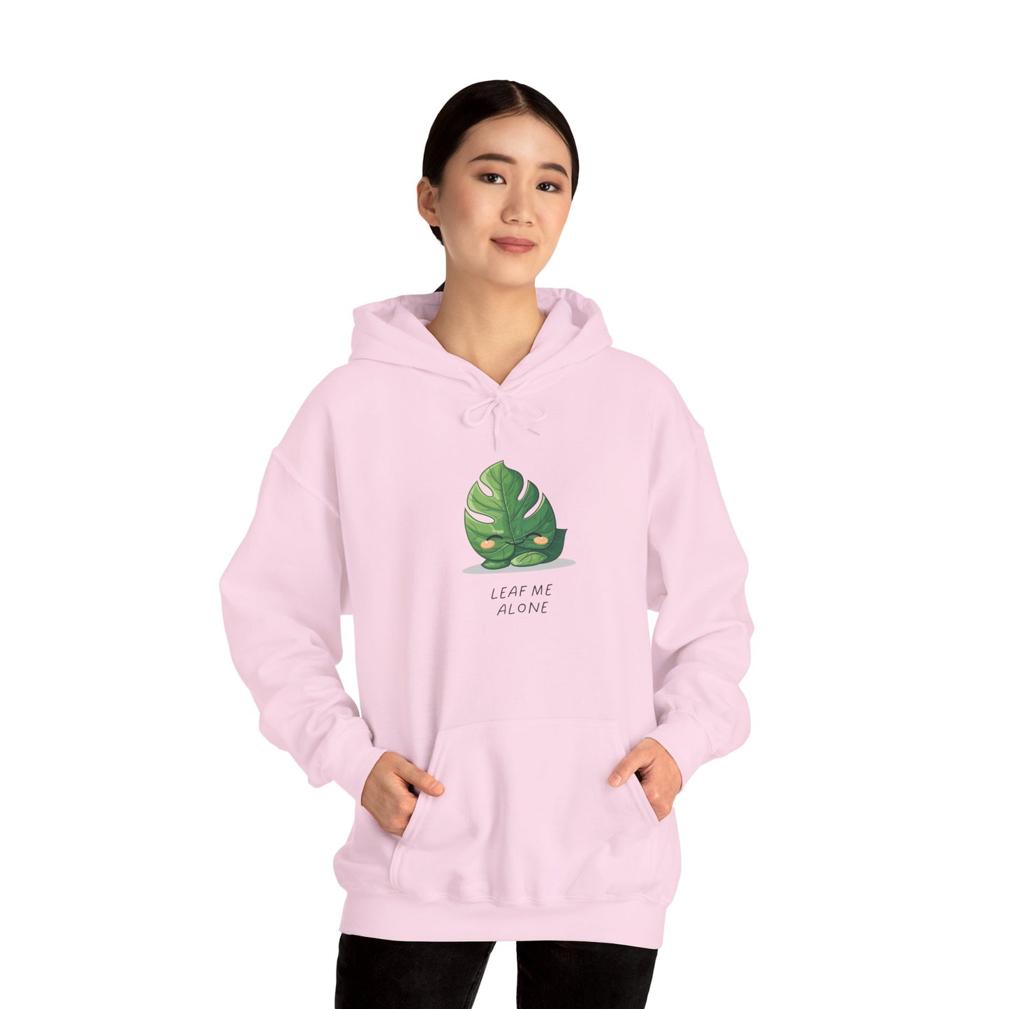 EU - "Leaf me alone" Hoodie - Monstera Version | unisex Hoodie