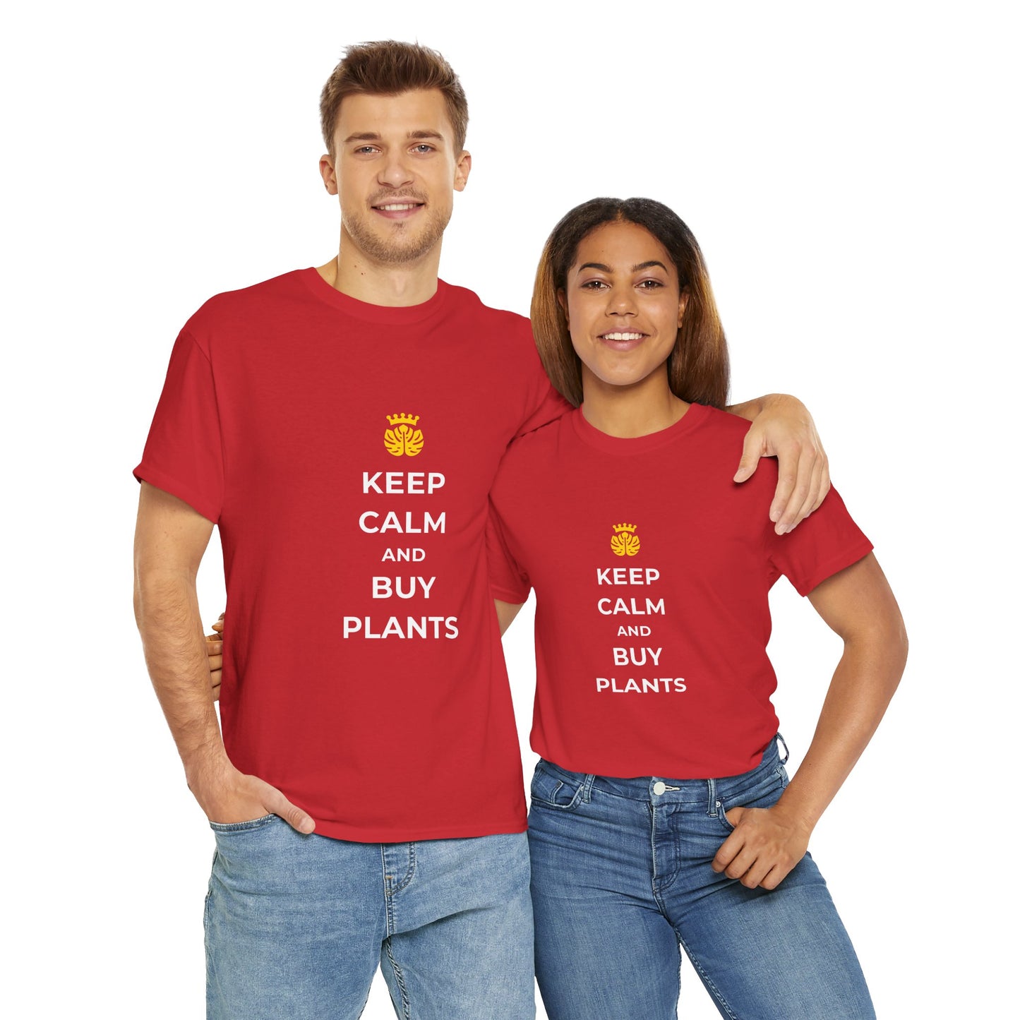 "Keep Calm and Buy Plants" | unisex Shirt