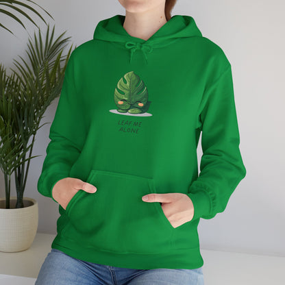 EU - "Leaf me alone" Hoodie - Monstera Version | unisex Hoodie