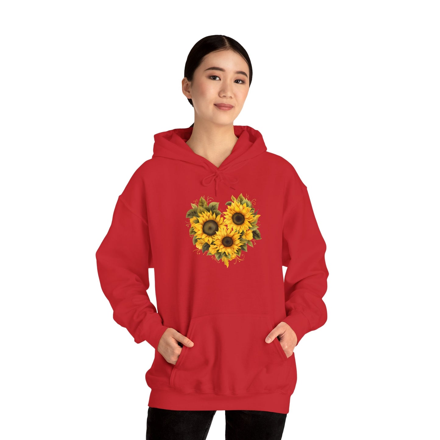 EU - "The Heart of Sunflowers" | unisex Hoodie