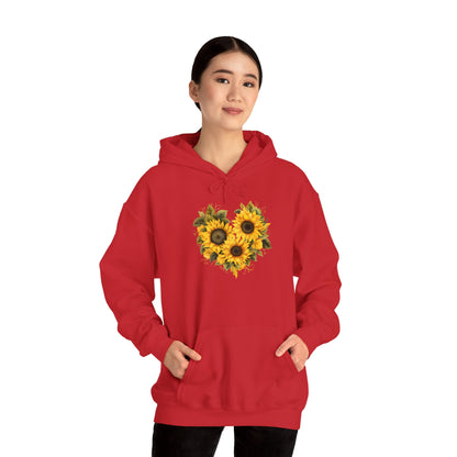 EU - "The Heart of Sunflowers" | unisex Hoodie
