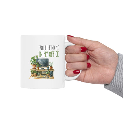 "The Plant Office" | Coffee Mug