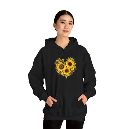 EU - "The Heart of Sunflowers" | unisex Hoodie