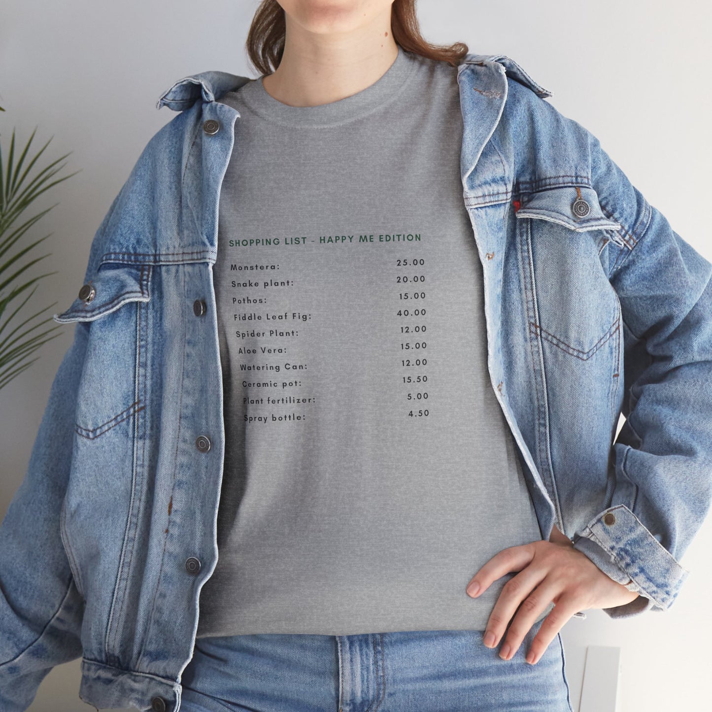 "Plant Shopping List" | unisex Shirt