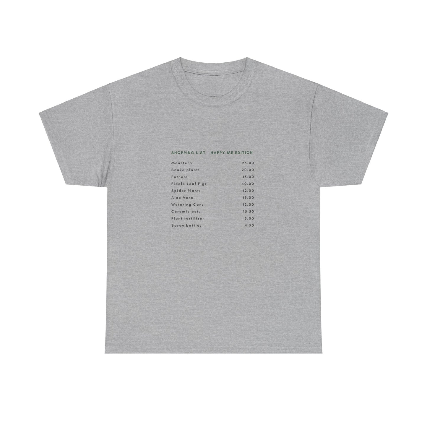 "Plant Shopping List" | unisex Shirt