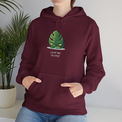 EU - "Leaf me alone" Hoodie - Monstera Version | unisex Hoodie