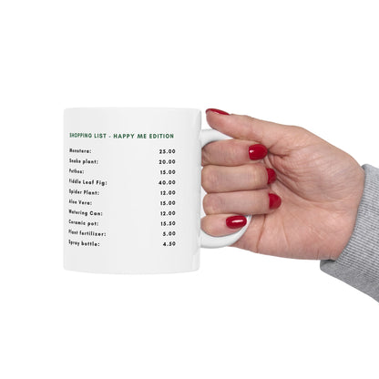 "Plant Shopping List" | Coffee Mug