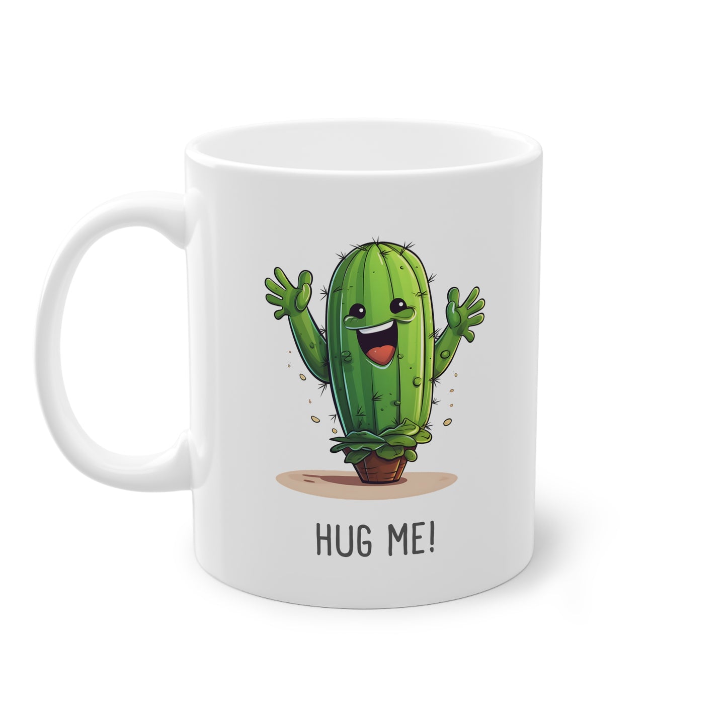 EU - "Hug Me" Cactus Coffee Cup
