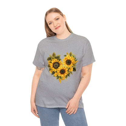 "The Heart of Sunflowers" | unisex Shirt