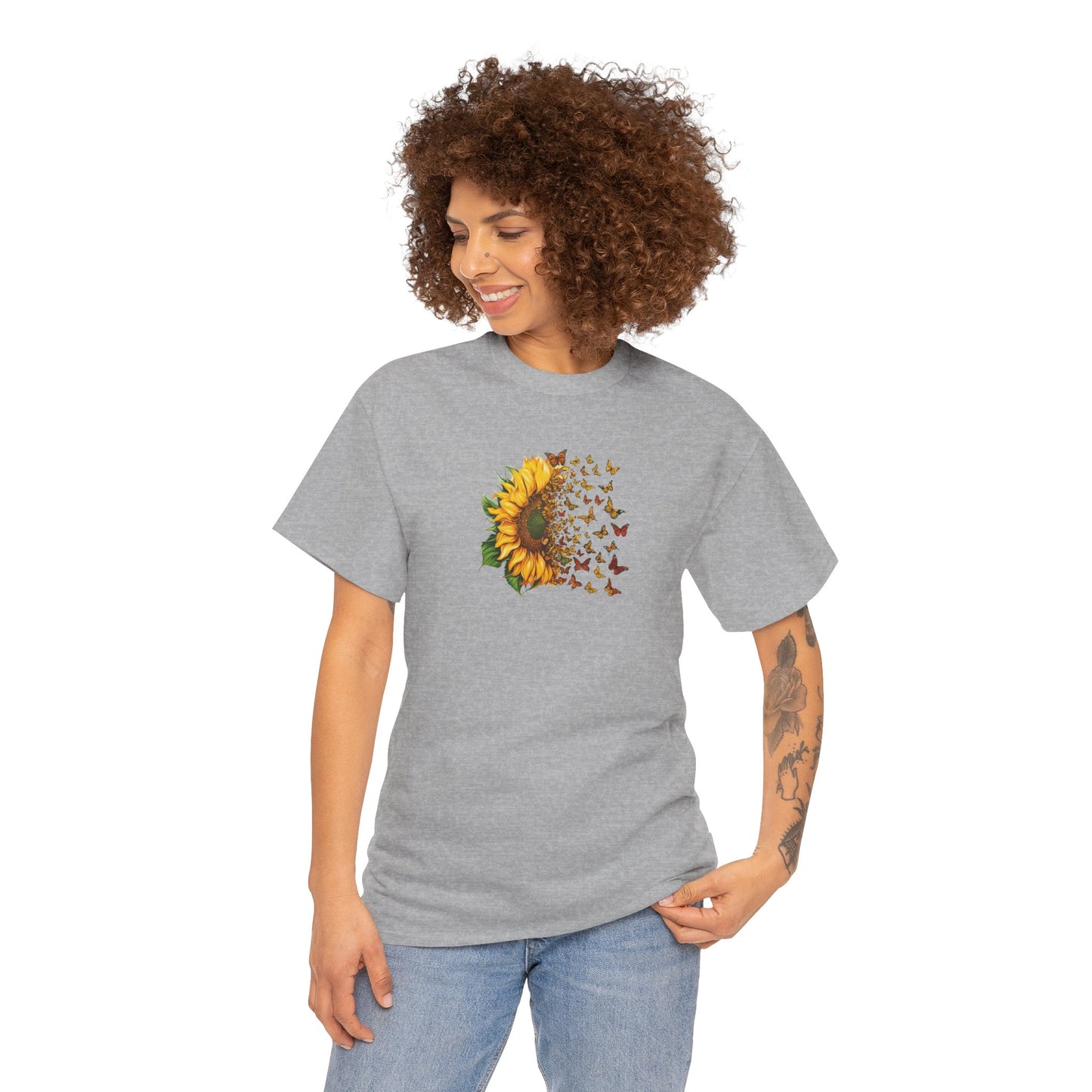 EU - Sunflower Butterflies | unisex T-Shirt