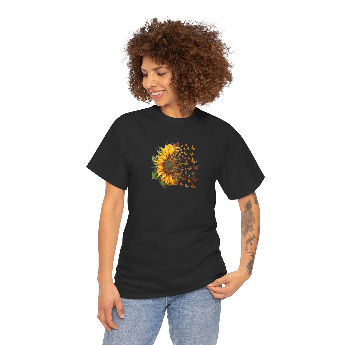 EU - Sunflower Butterflies | unisex T-Shirt