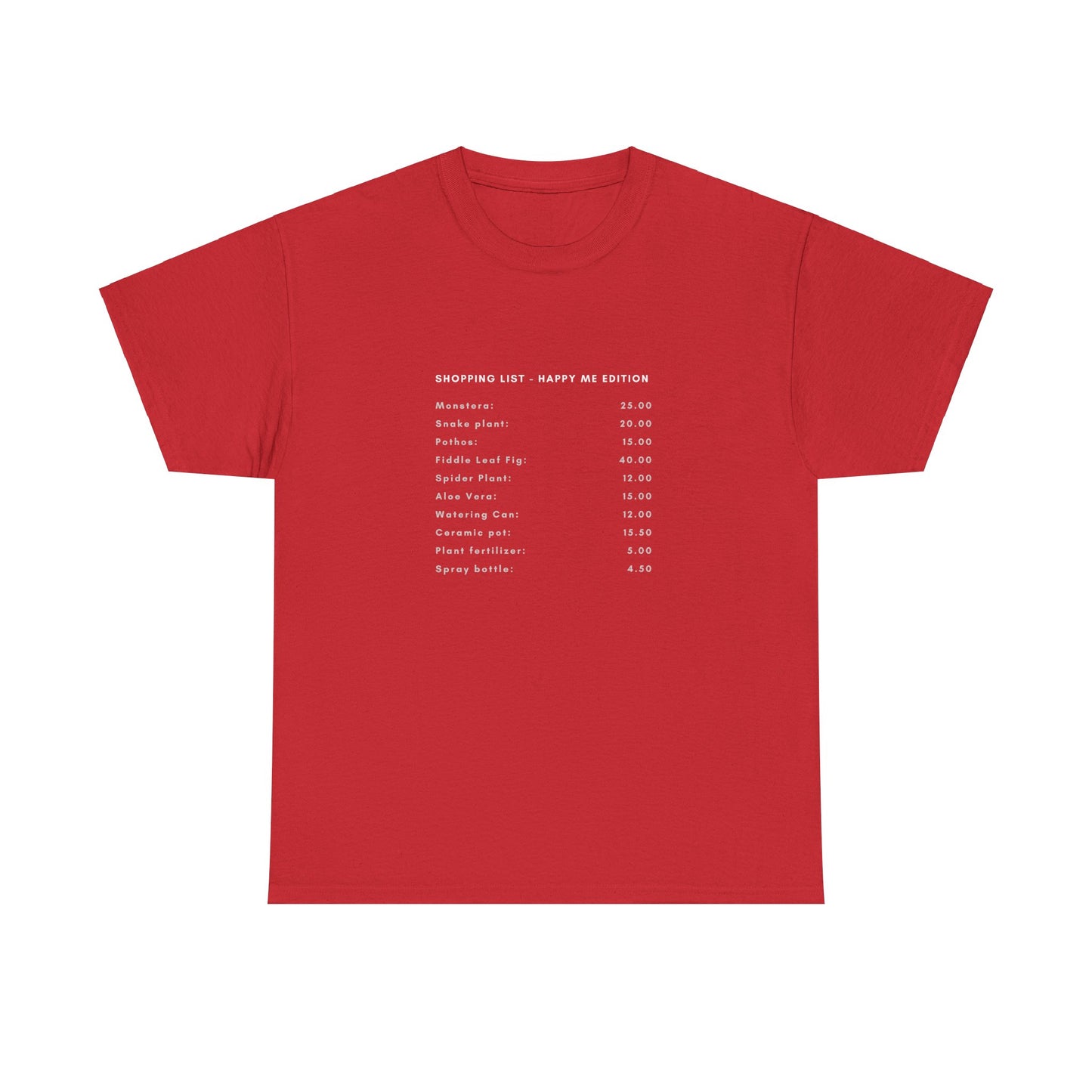 EU - "Plant Shopping List" | unisex T-Shirt