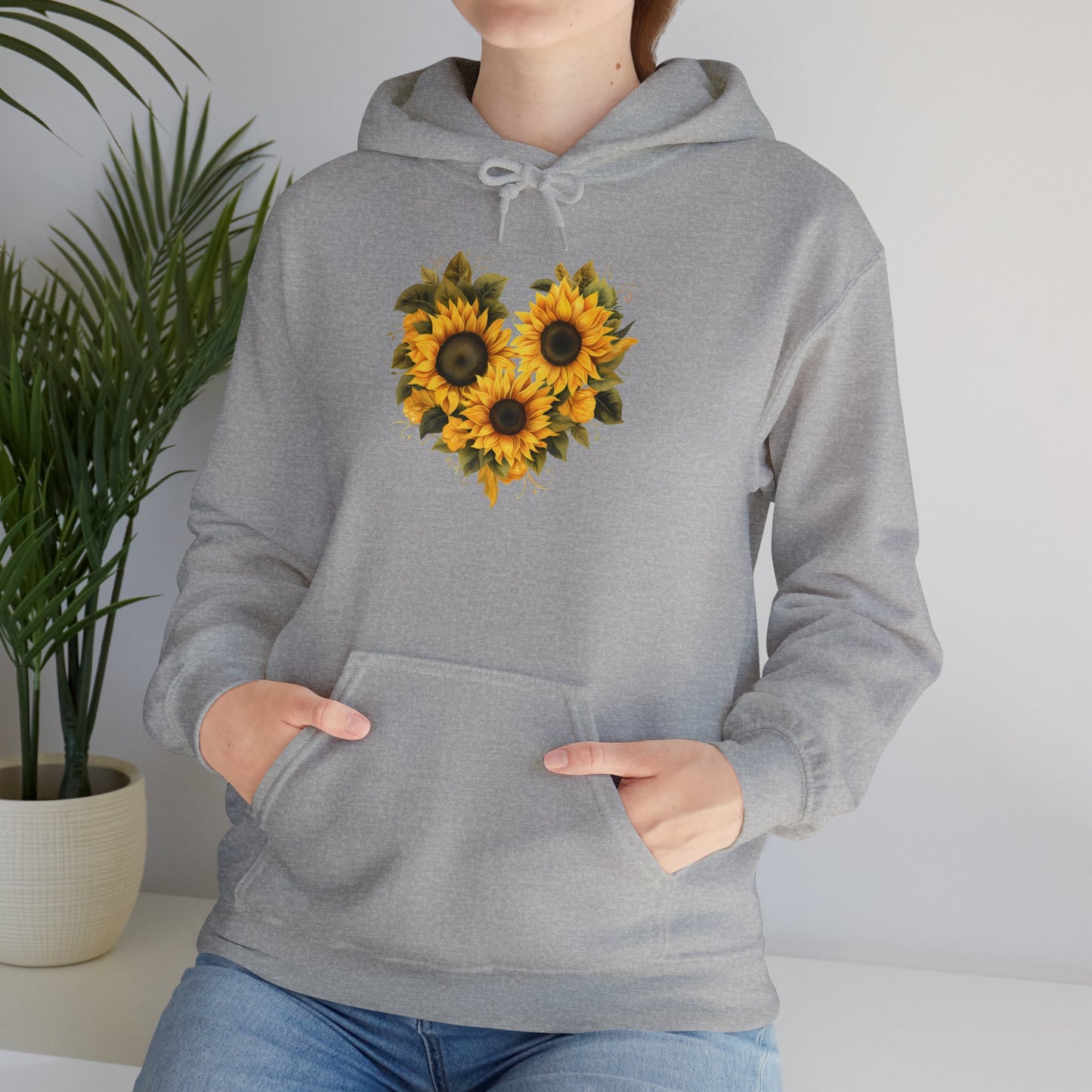EU - "The Heart of Sunflowers" | unisex Hoodie