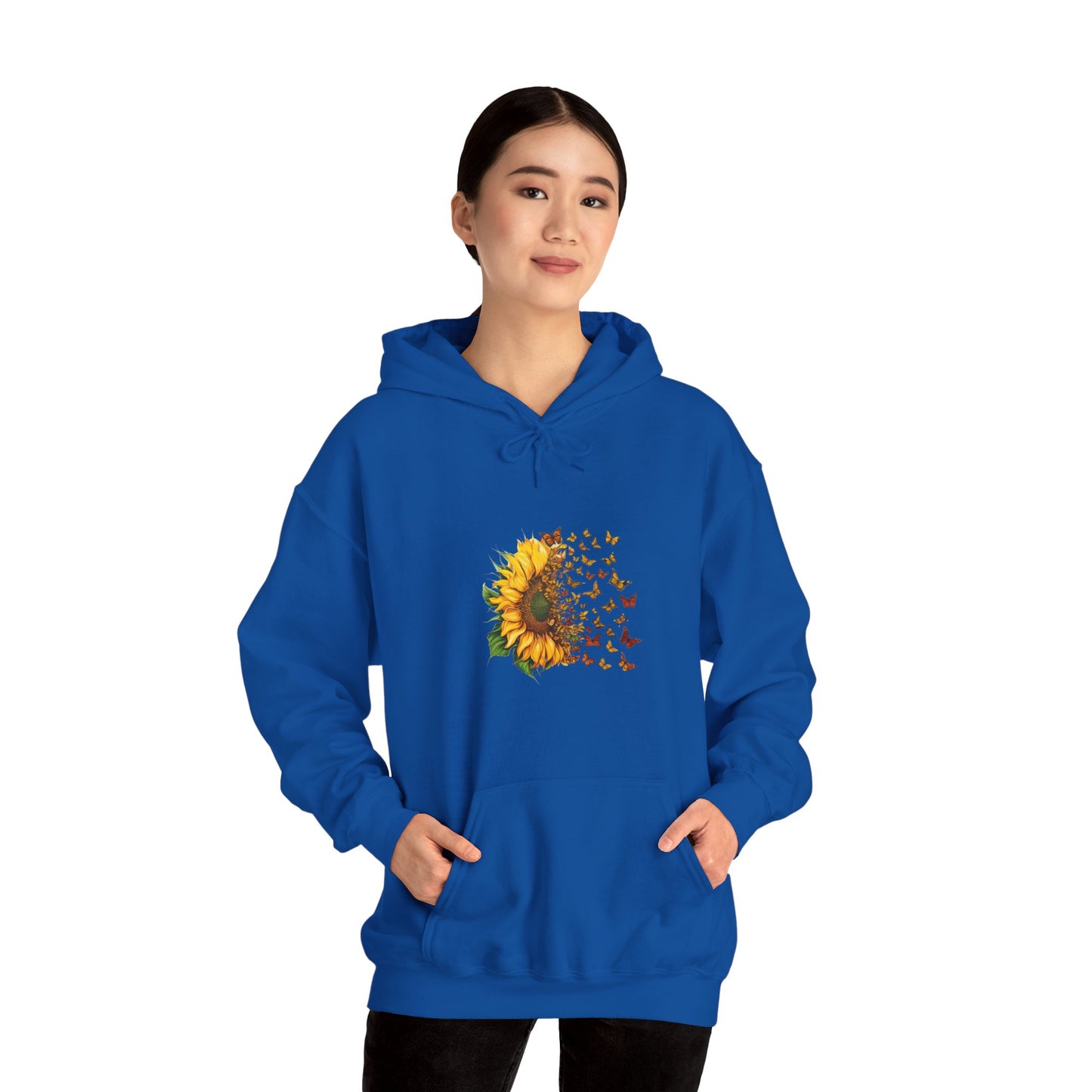 Sunflower Butterflies | unisex Hoodie