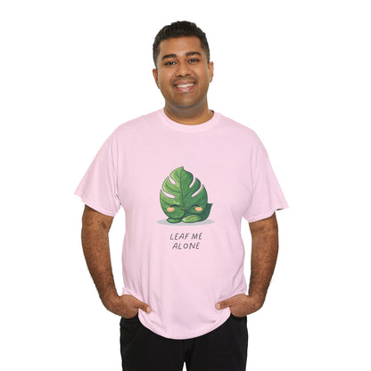 EU - "Leaf me alone" Shirt - Monstera Version | unisex T-Shirt