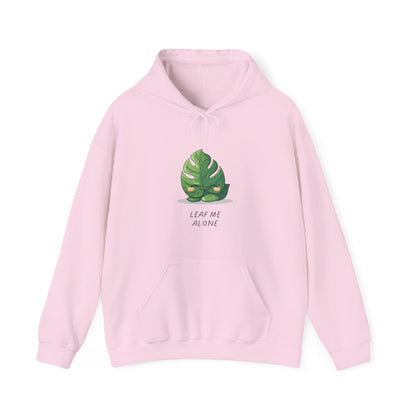 "Leaf me alone" Hoodie - Monstera Version | unisex Hoodie