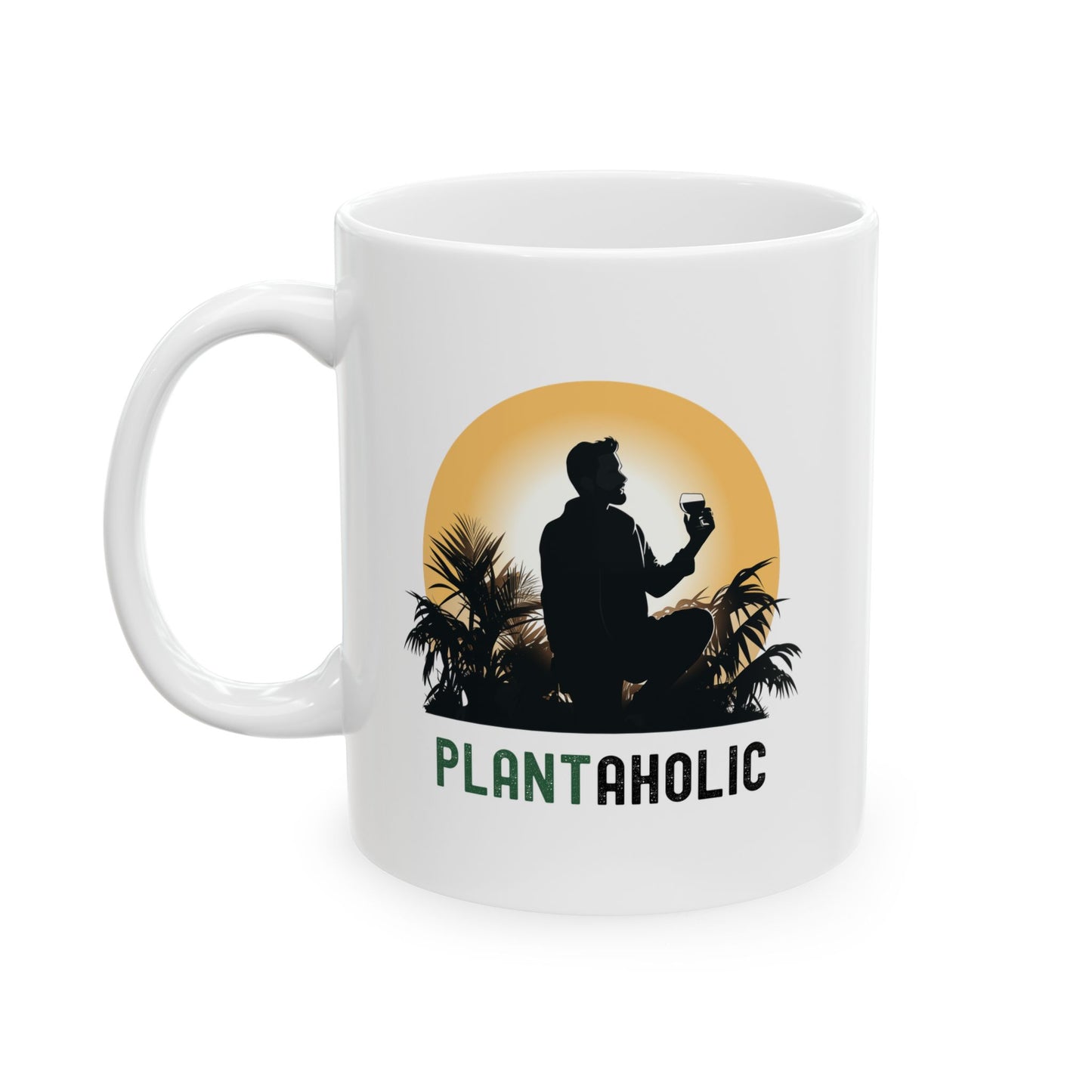 "Plantaholic" Man | Coffee Mug