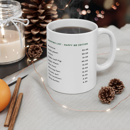 "Plant Shopping List" | Coffee Mug