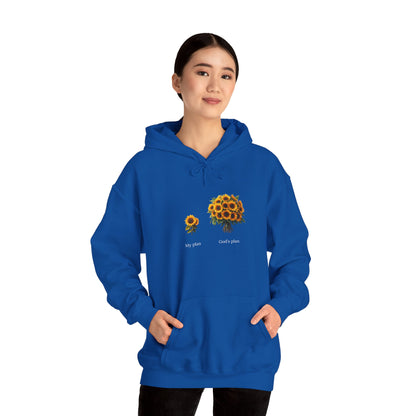 EU - "My plan vs. God's plan" Sunflowers | unisex Hoodie